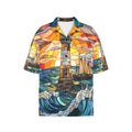 Light House Stained Glass Women's All Over Print Shirt （Made in USA，Ships to USA Only）Free Shipping