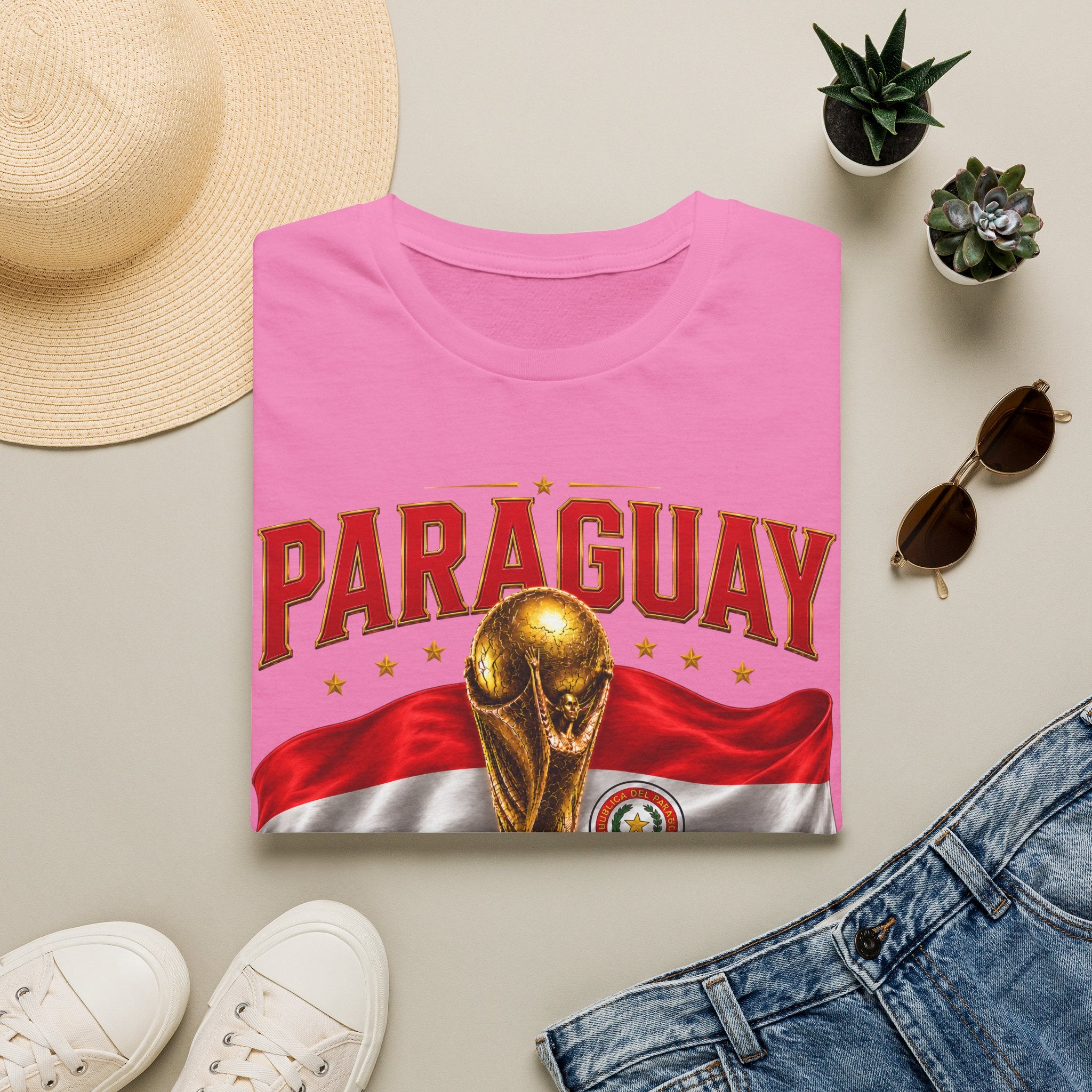 Paraguay 2026 World Cup T-Shirt — Fans Soccer Jersey Tee