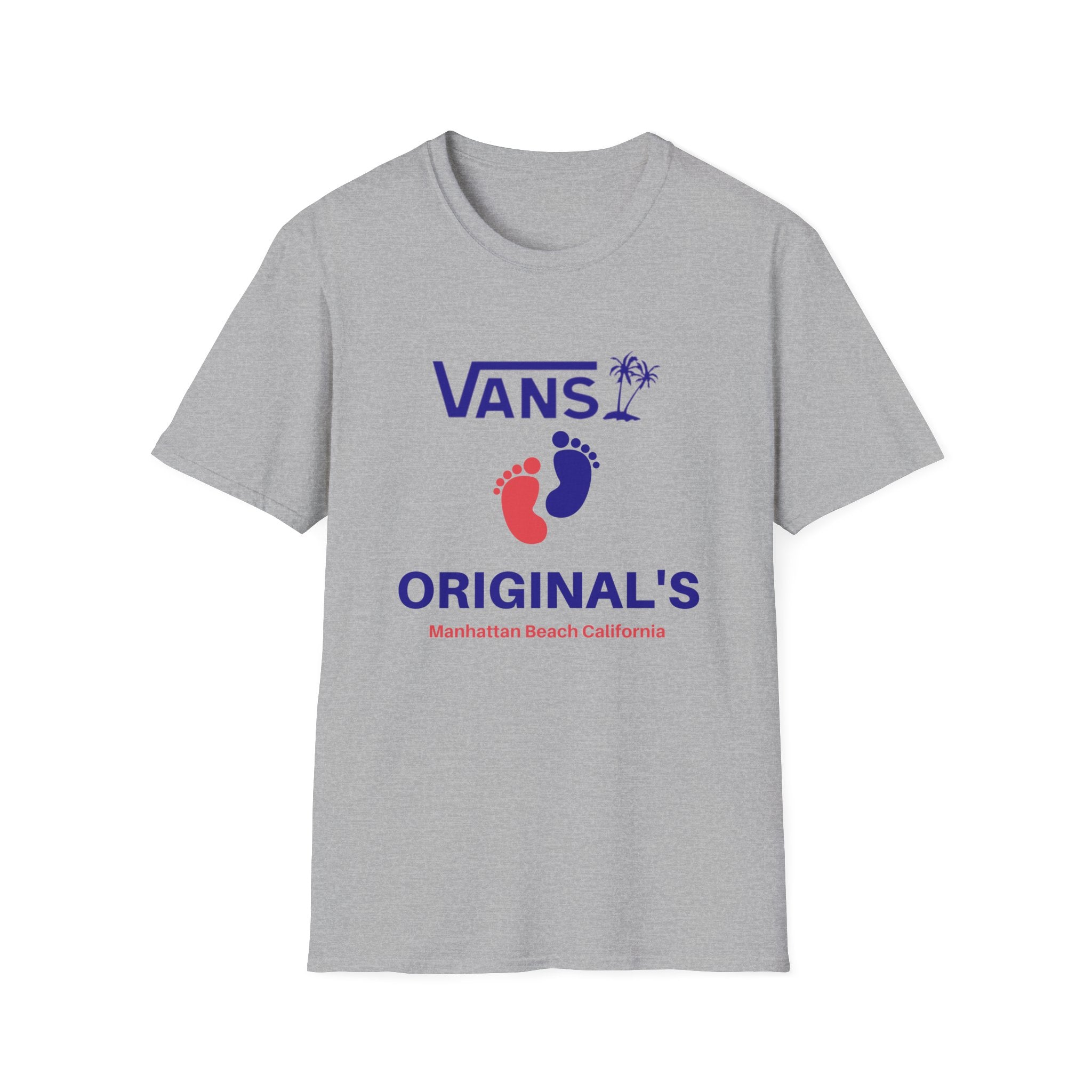 Sand Section - Manhattan Beach - California - Unisex Softstyle T-Shirt