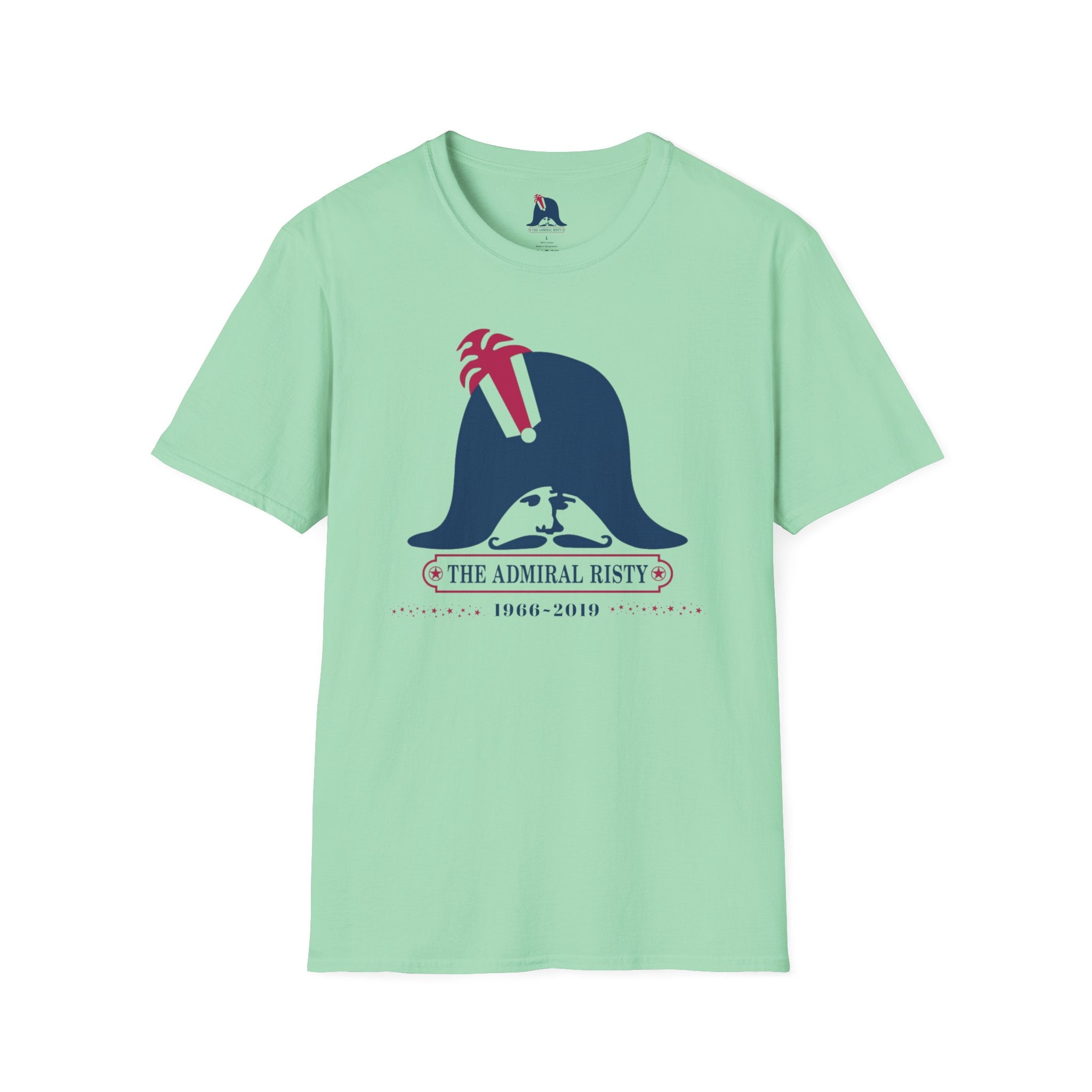 Admiral Risty Rancho Palos Verdes 1966 - 2019 Softstyle T-Shirt, Casual Wear, Gift for History Buffs, Unique Graphic Tee, Summer Essential