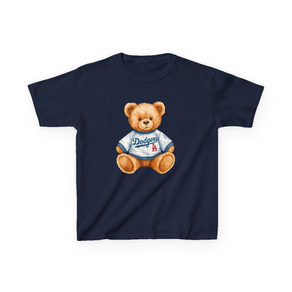 Teddy Bear Tee, Kids Baseball Shirt | Cute Plush Mascot
