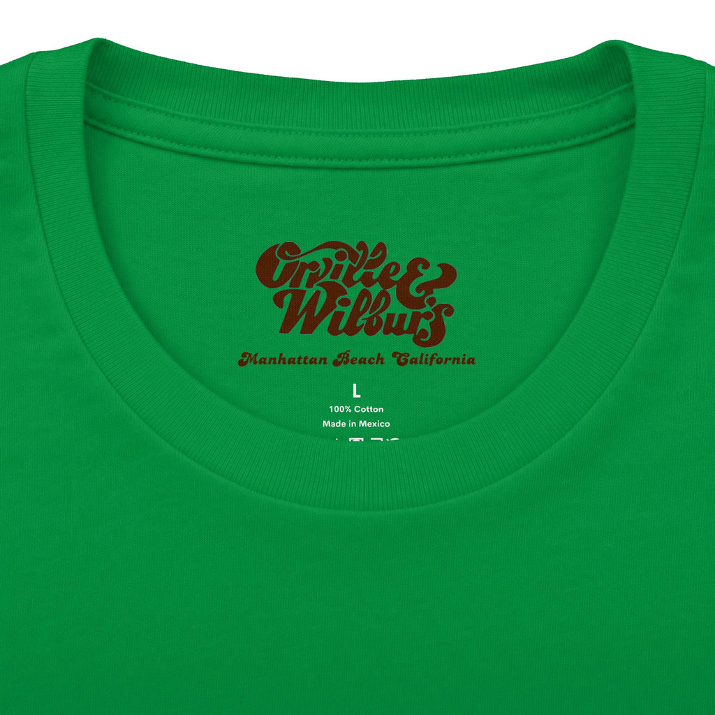 Orville and Wilburs Restaurant Manhattan Beach California Old South Bay Aviation Tee Shirt