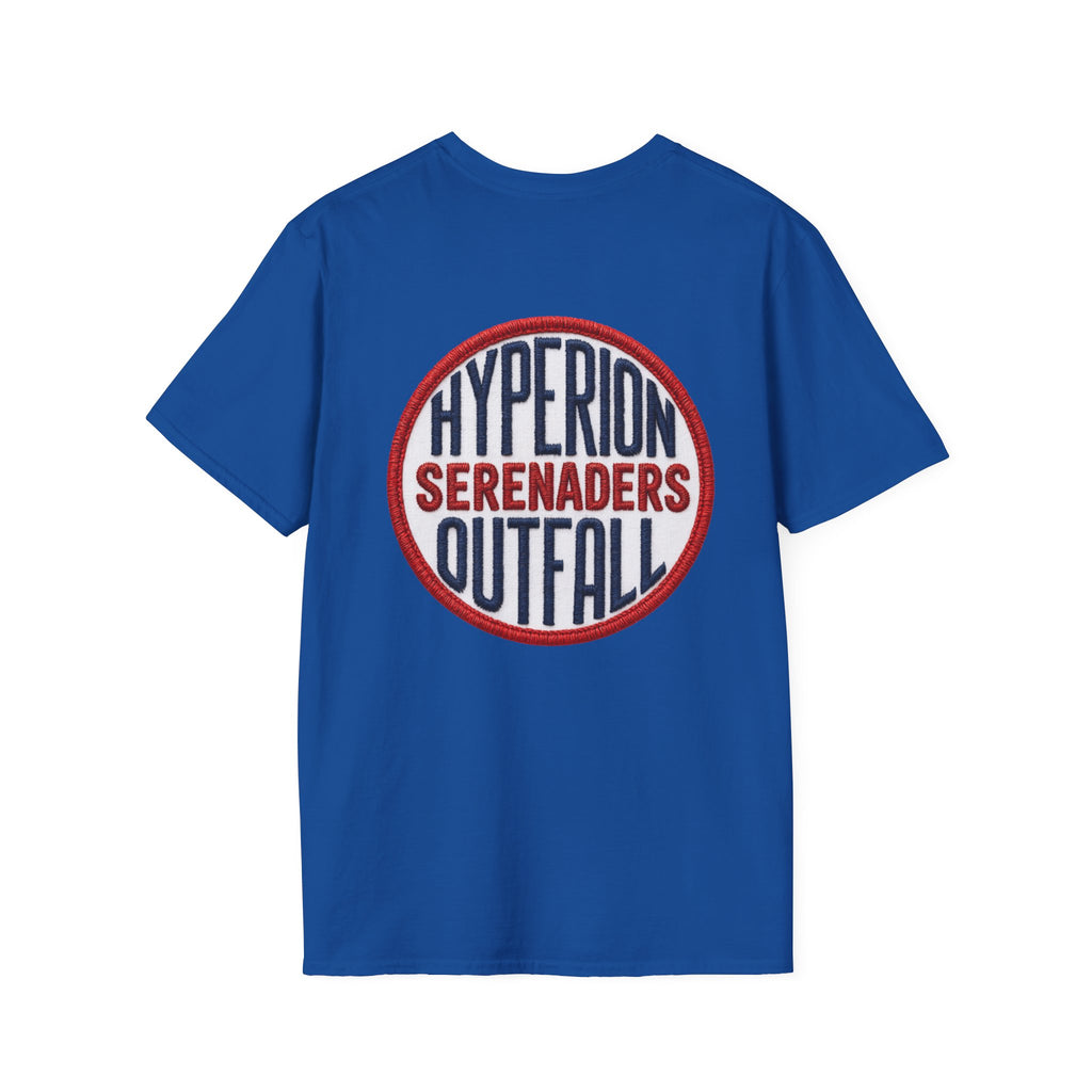 Hyperion Outfall Serenaders  Manhattan Beach T-Shirt — Retro Band Logo Tee