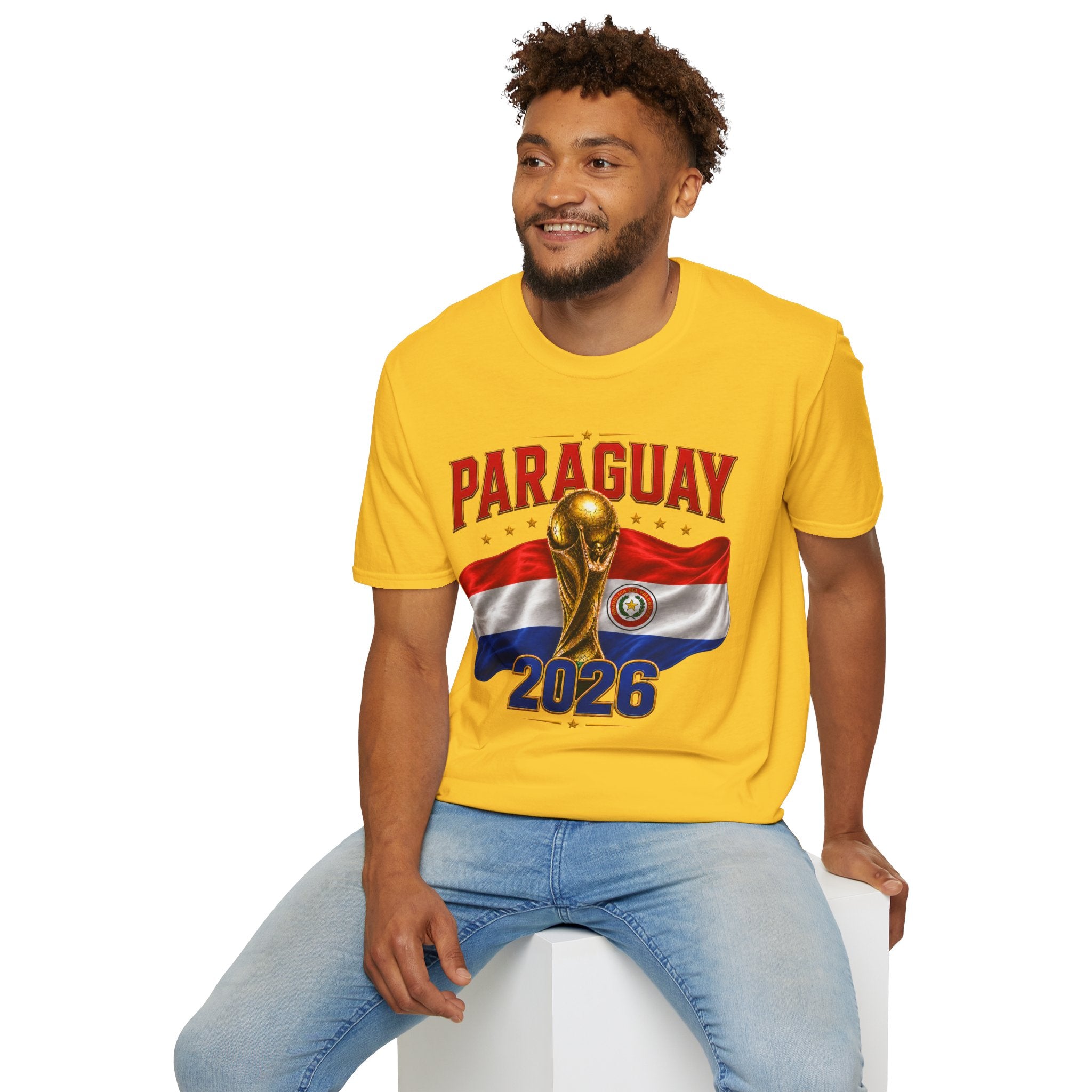 Paraguay 2026 World Cup T-Shirt — Fans Soccer Jersey Tee