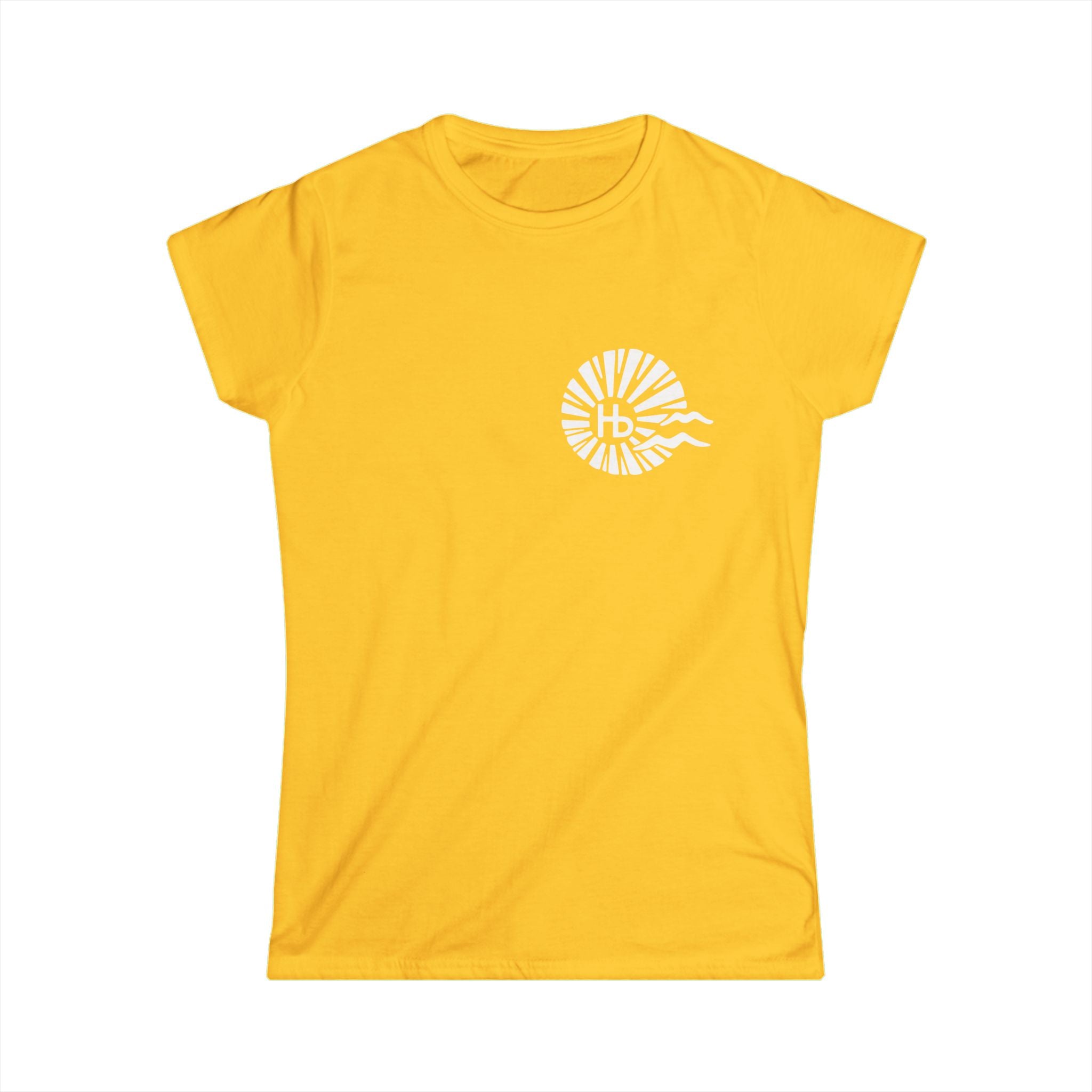 Hermosa Beach Sunset Logo Tee | Hb California Nautical Sunburst T-Shirt