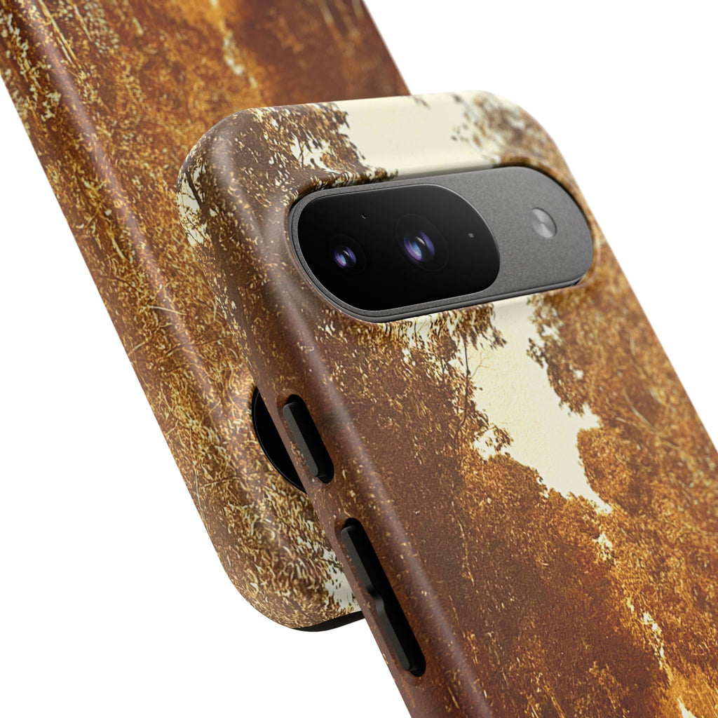 Phone Cases Manhattan Beach Rosecrans Ave Early 60's Tough Cases 90266 California, iPhone Samsung Google Pixel Protective Cover, Vintage