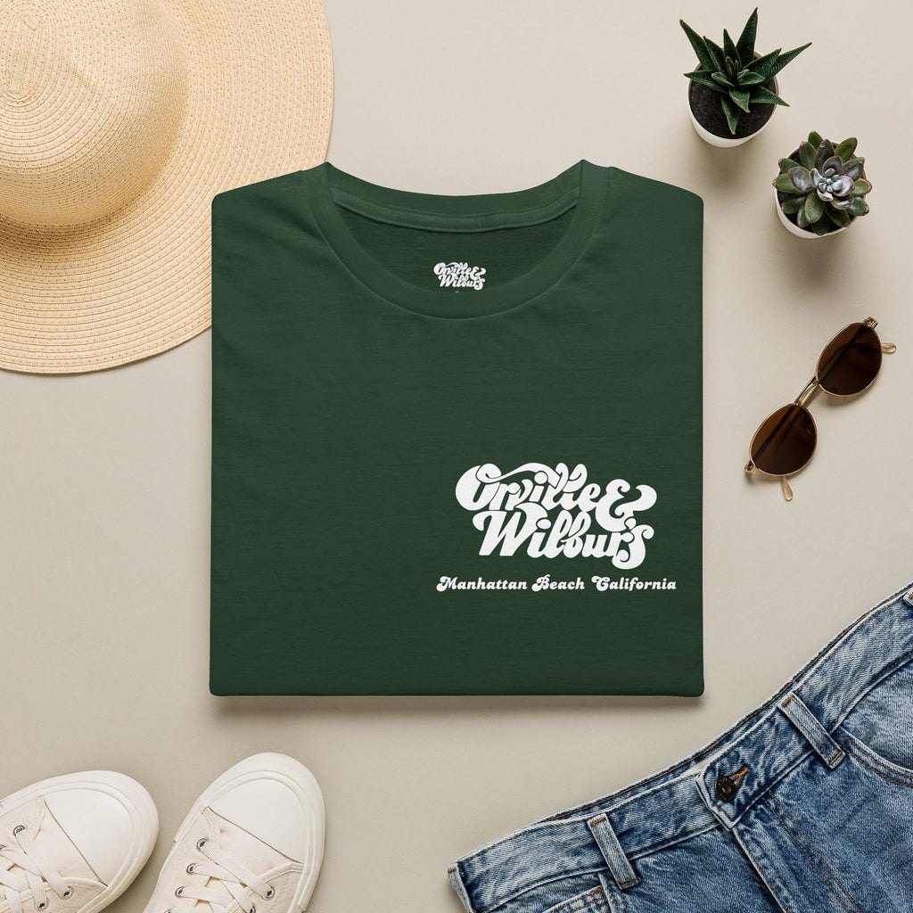 Orville and Wilburs Restaurant Manhattan Beach California - Old South Bay Mom and Dad T-Shirt