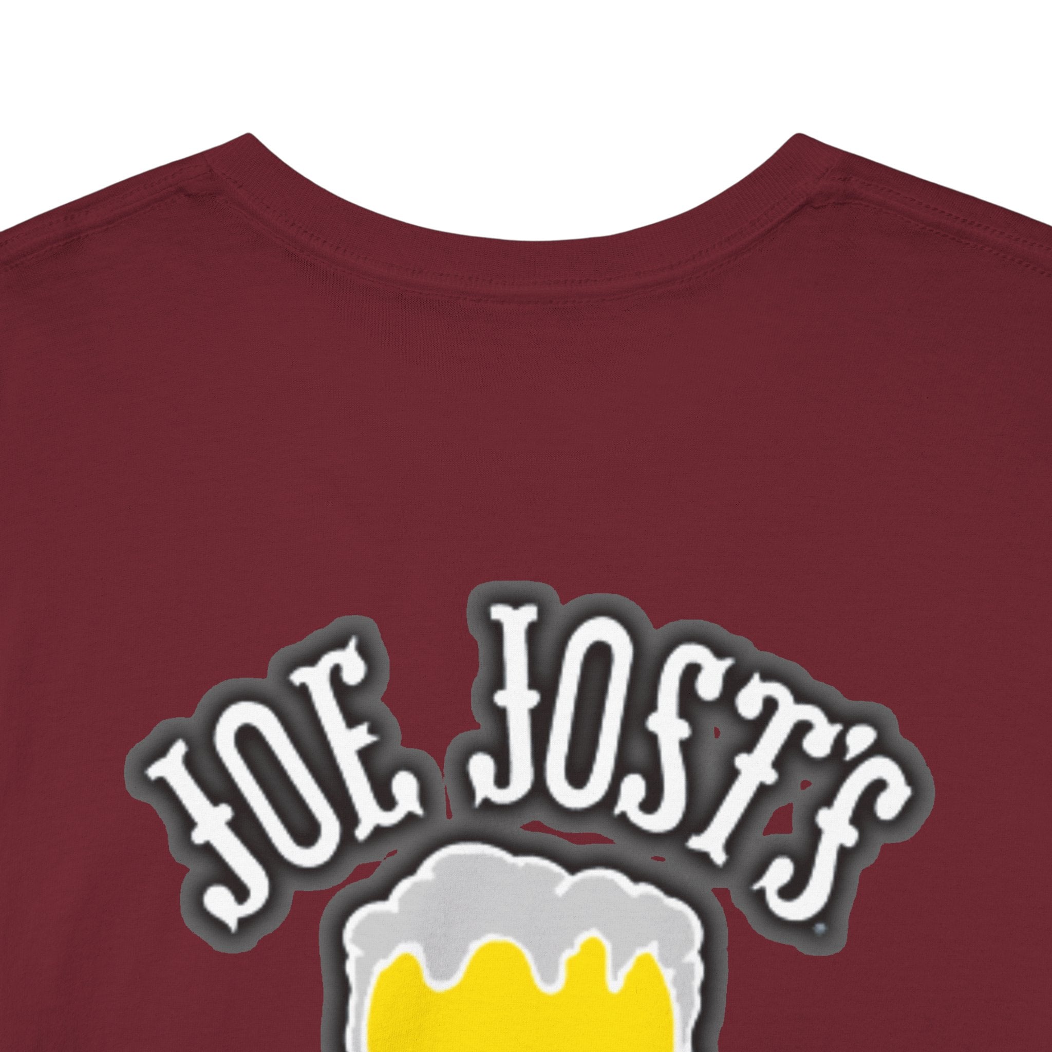 Joe Josts Long Beach California Men's and Woman's Heavy Cotton Tee - Printed 4 Areas