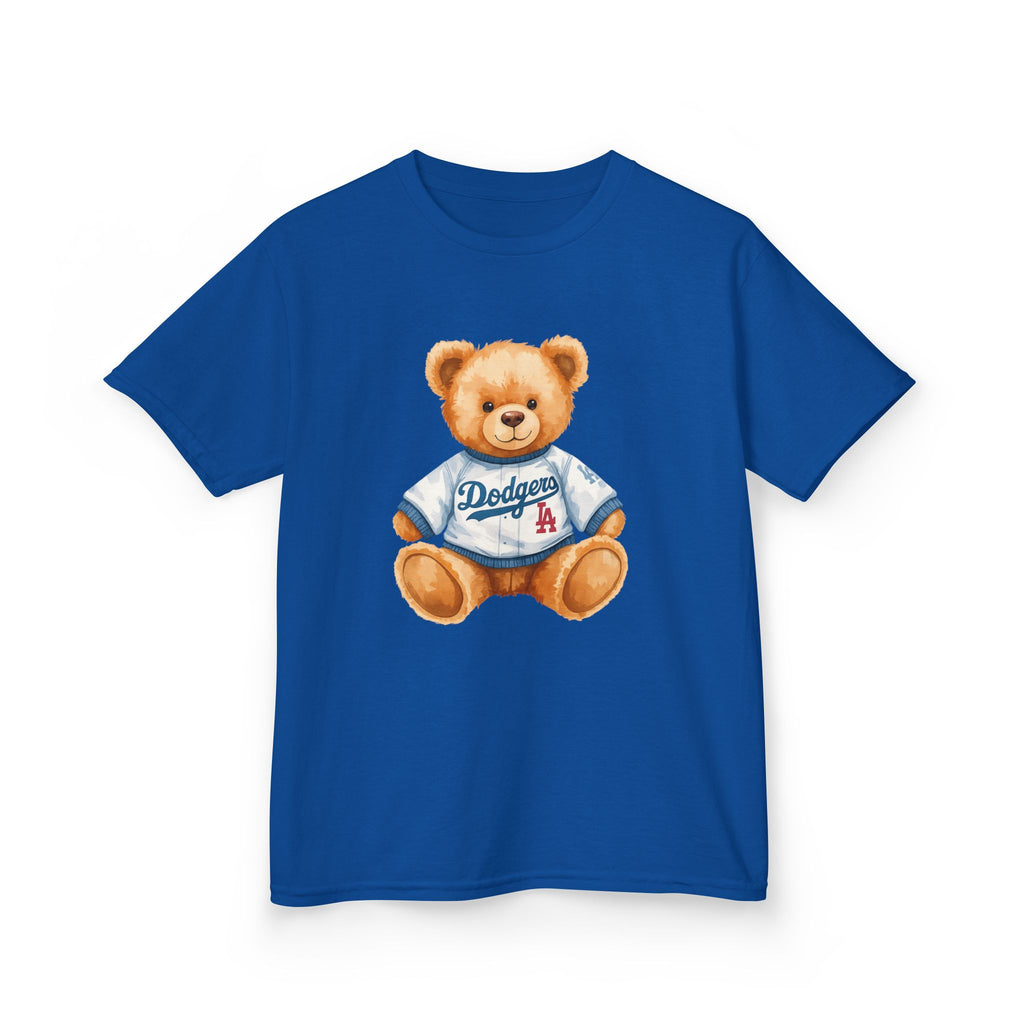 Teddy Bear Tee, Kids Baseball Shirt | Cute Plush Mascot