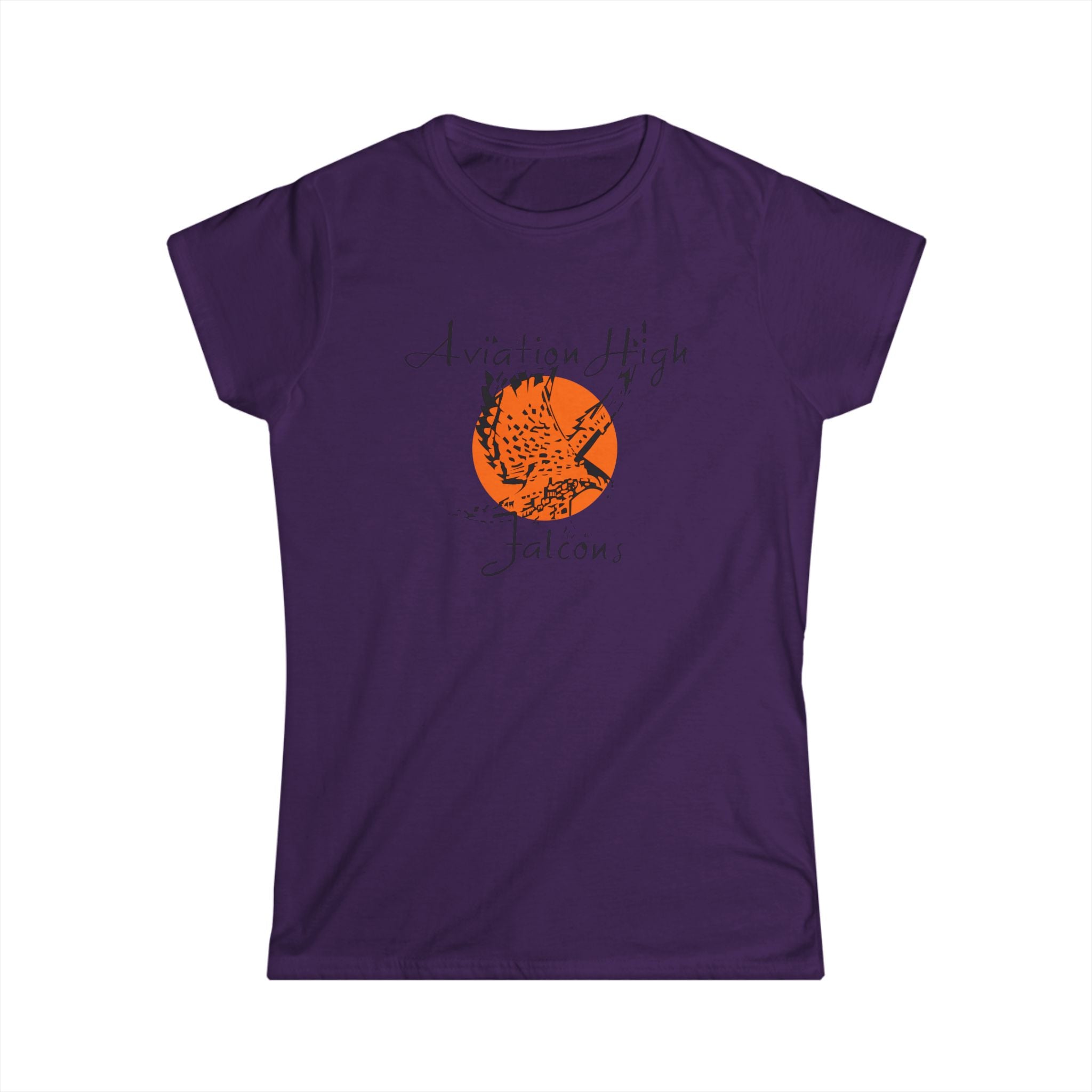Aviation High School Redondo Beach California  1957 - 1982 Women's Softstyle Tee