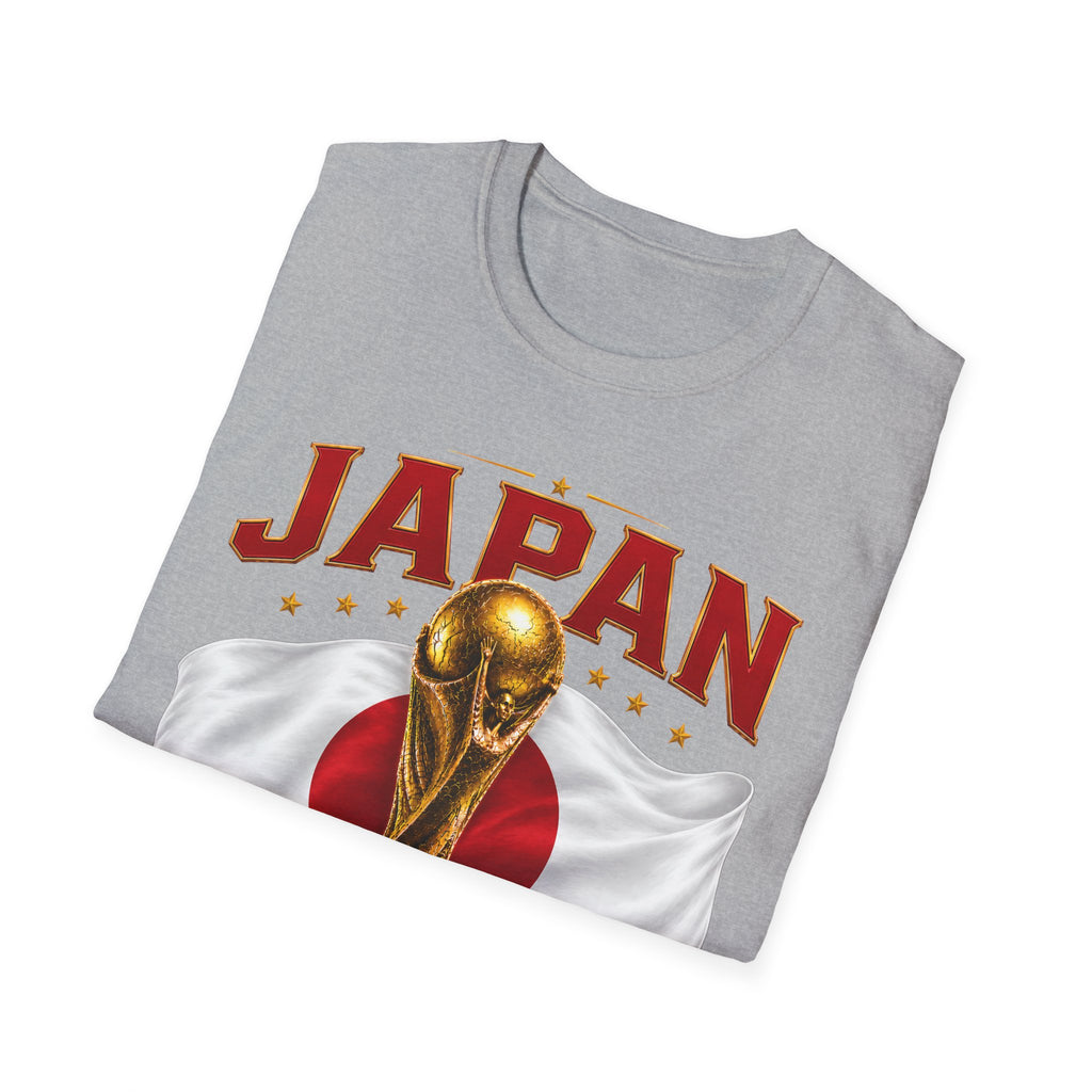 Japan 2026 World Cup T-Shirt — Golden Trophy Soccer Fan Tee