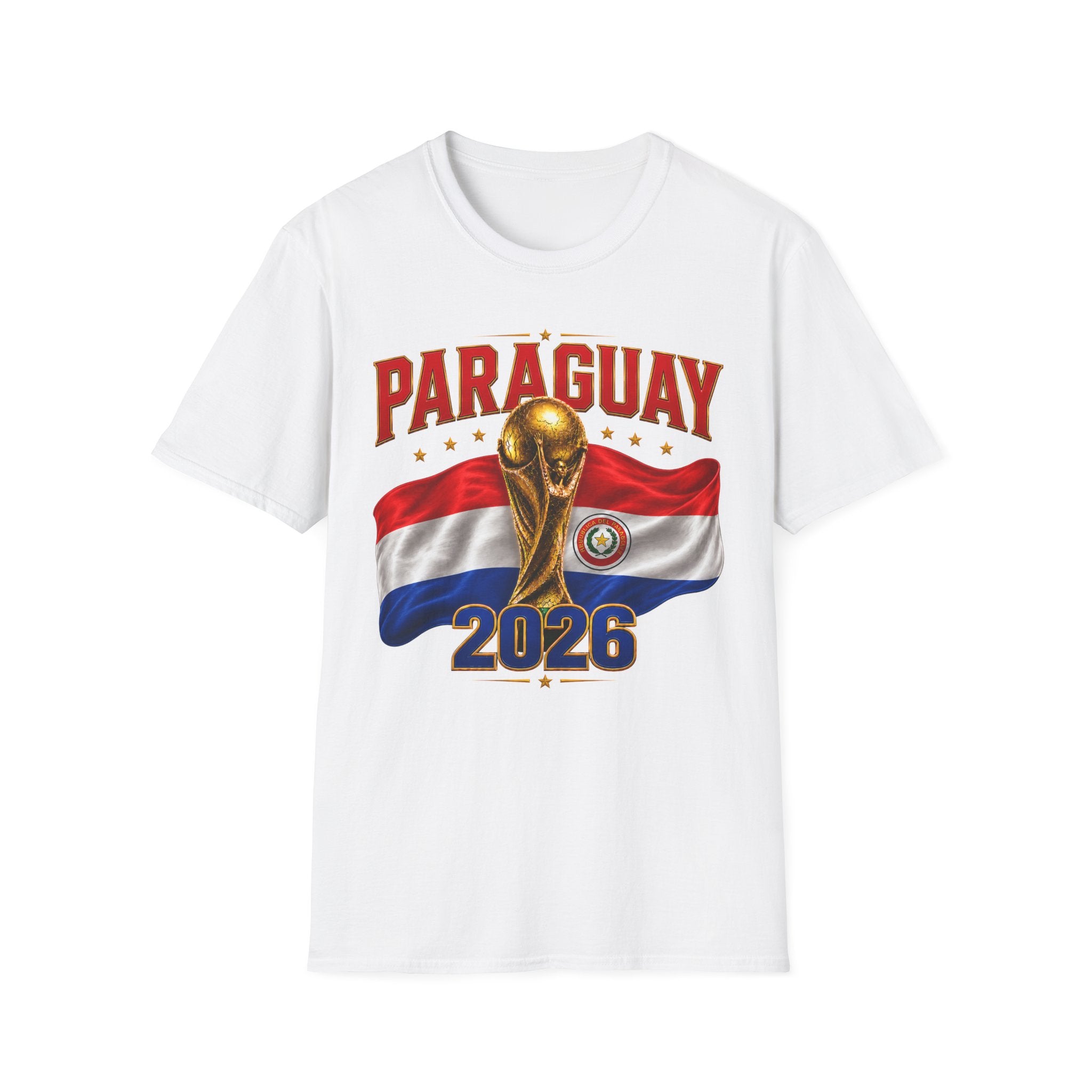 Paraguay 2026 World Cup T-Shirt — Fans Soccer Jersey Tee