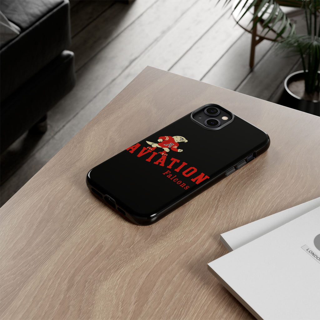 Aviation High School - Redondo Beach Tough Phone Cases "Gone But Not Forgotten"