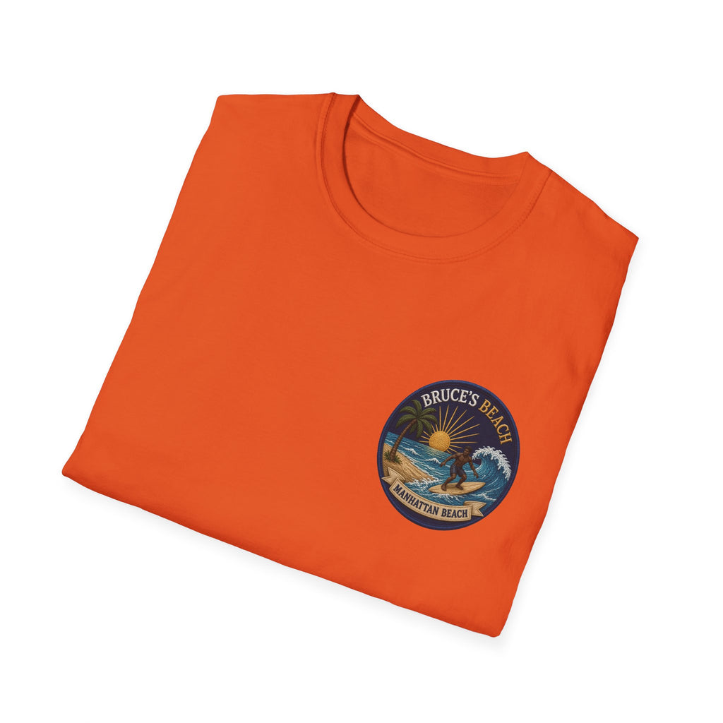 Bruce's Beach Manhattan Beach Surf Patch T-Shirt