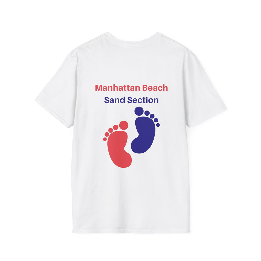 Sand Section - Manhattan Beach - California - Unisex Softstyle T-Shirt