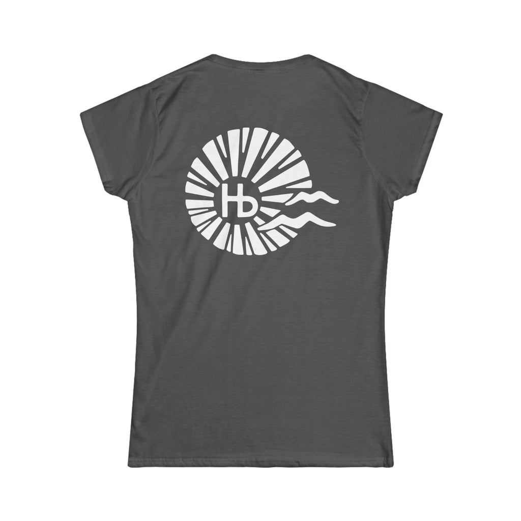 Hermosa Beach Sunset Logo Tee | Hb California Nautical Sunburst T-Shirt