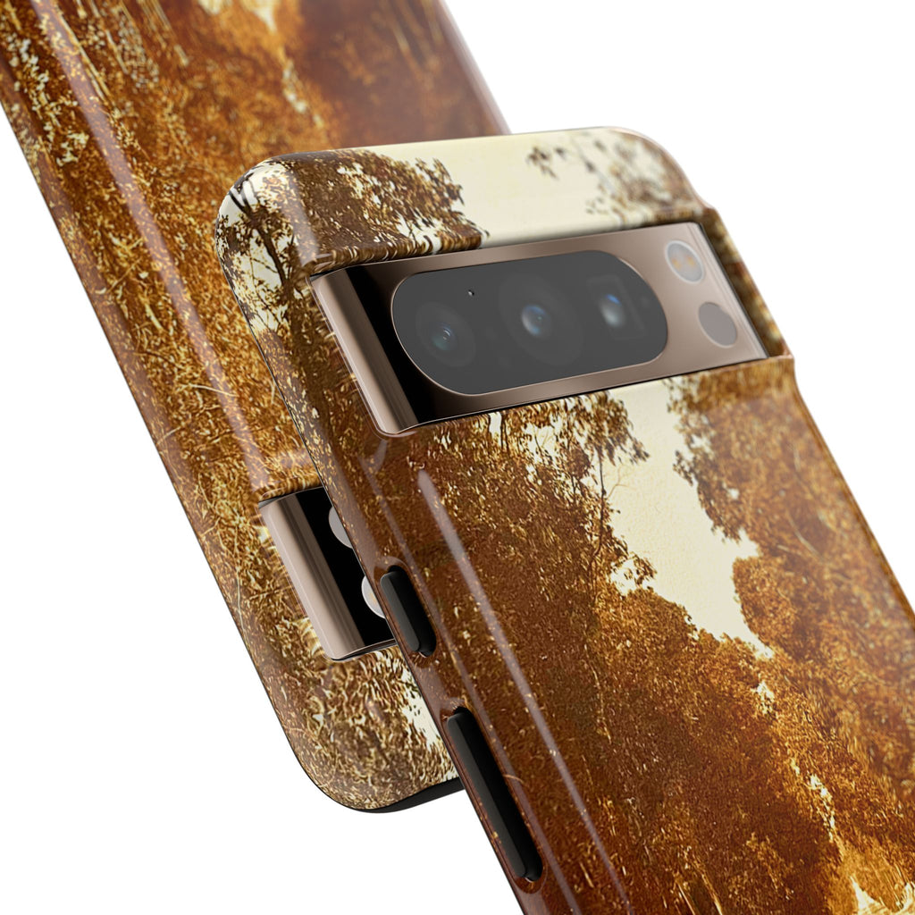 Phone Cases Manhattan Beach Rosecrans Ave Early 60's Tough Cases 90266 California, iPhone Samsung Google Pixel Protective Cover, Vintage