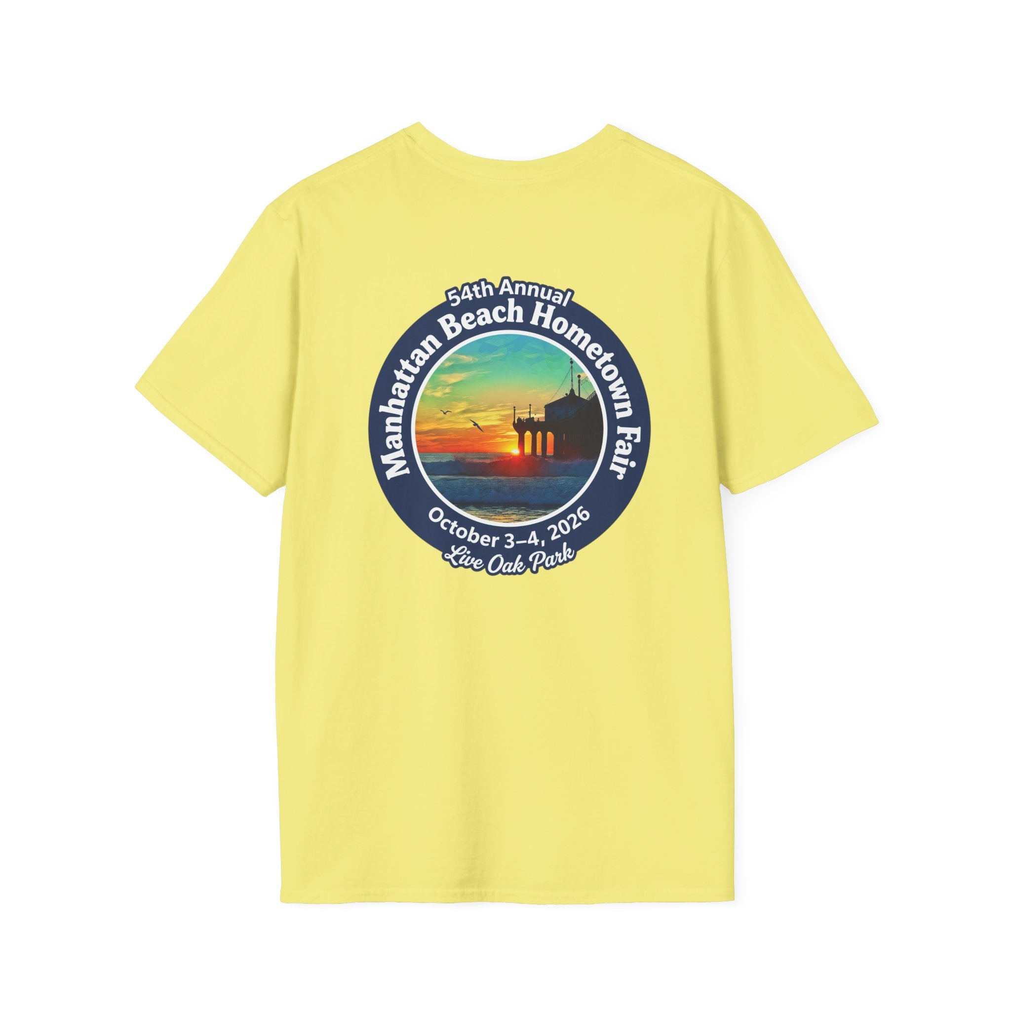 Manhattan Beach Hometown Fair Sunset T-Shirt 2026