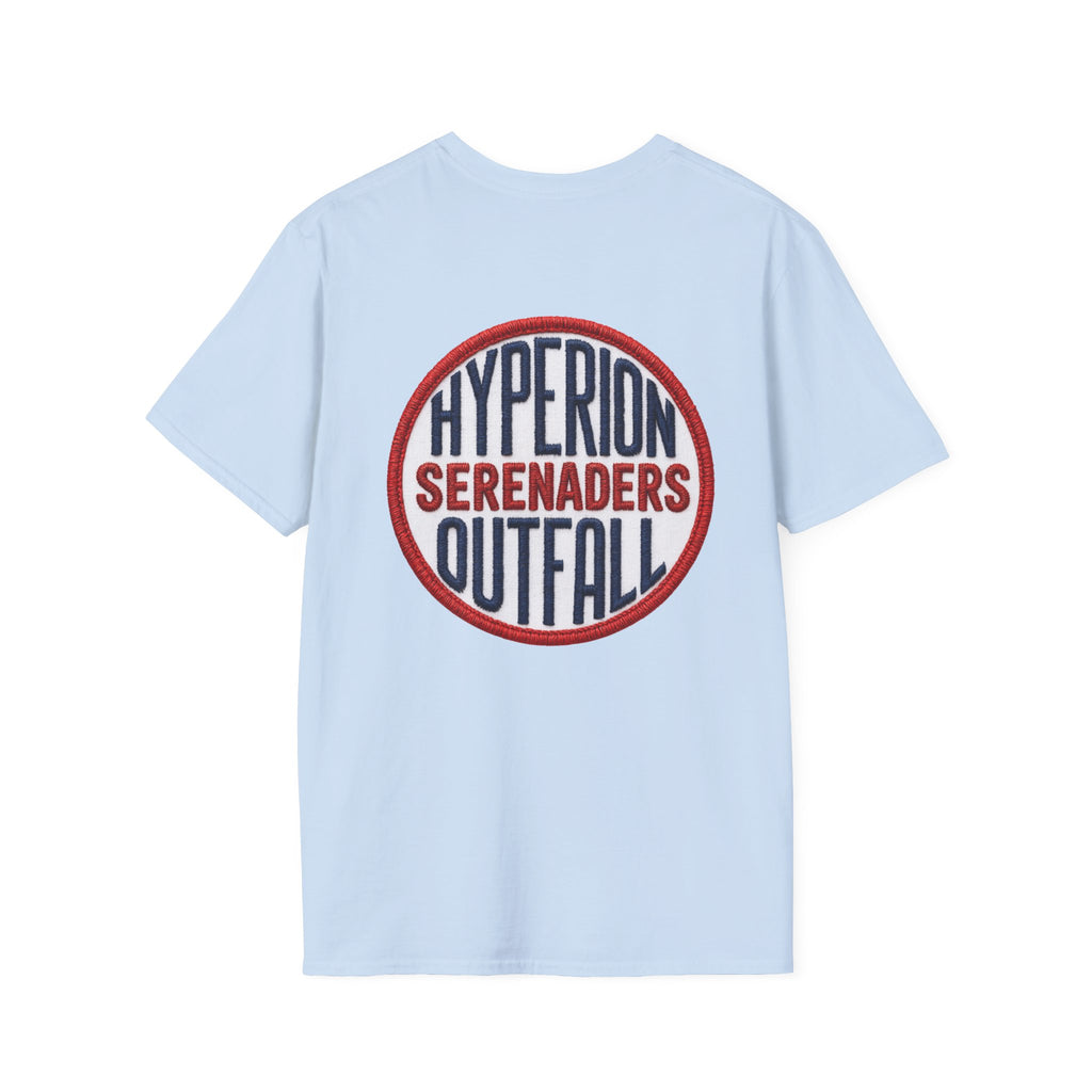 Hyperion Outfall Serenaders  Manhattan Beach T-Shirt — Retro Band Logo Tee