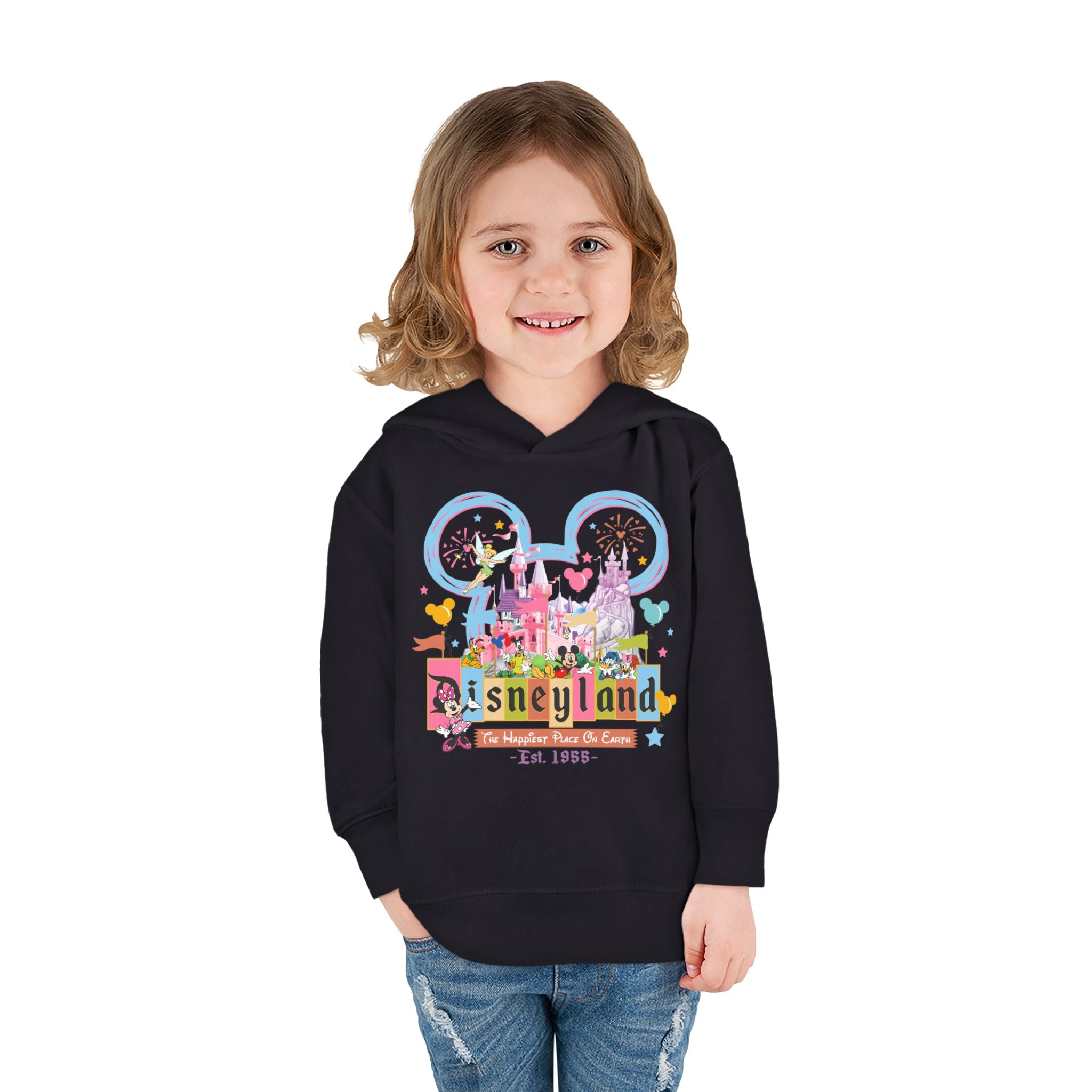 Disneyland Way Back Machine Castle Mickeee Ears Hoodie | Toddler Pullover