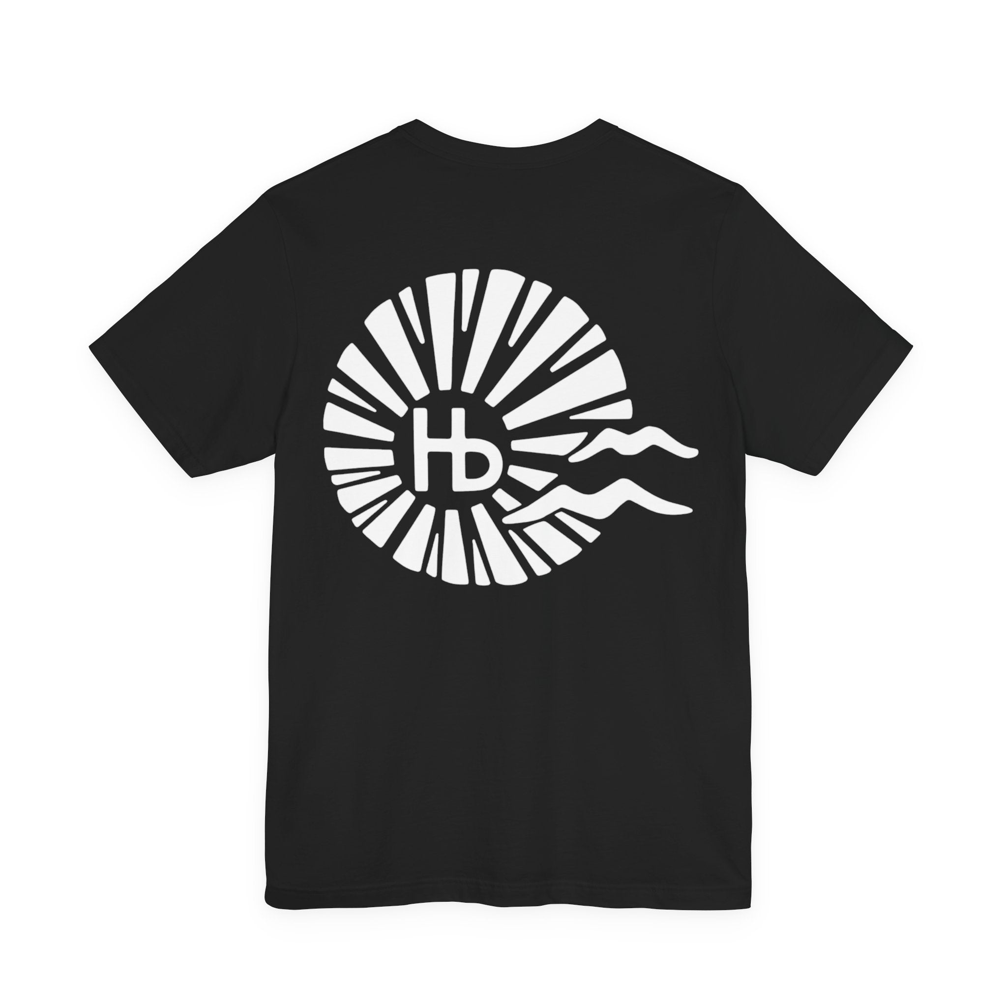 Hermosa Beach Tee — Colorful Front/Back Print Jersey T-Shirt