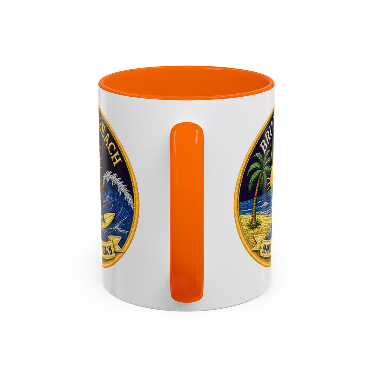 Manhattan Beach Surf Mug — Bruce’s Beach Coffee Cup (11/15oz Accent)