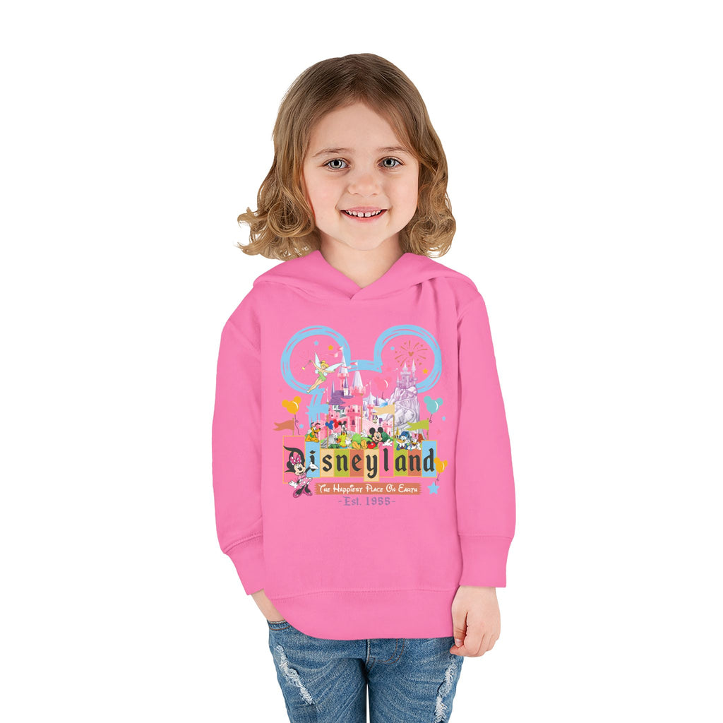 Disneyland Way Back Machine Castle Mickeee Ears Hoodie | Toddler Pullover