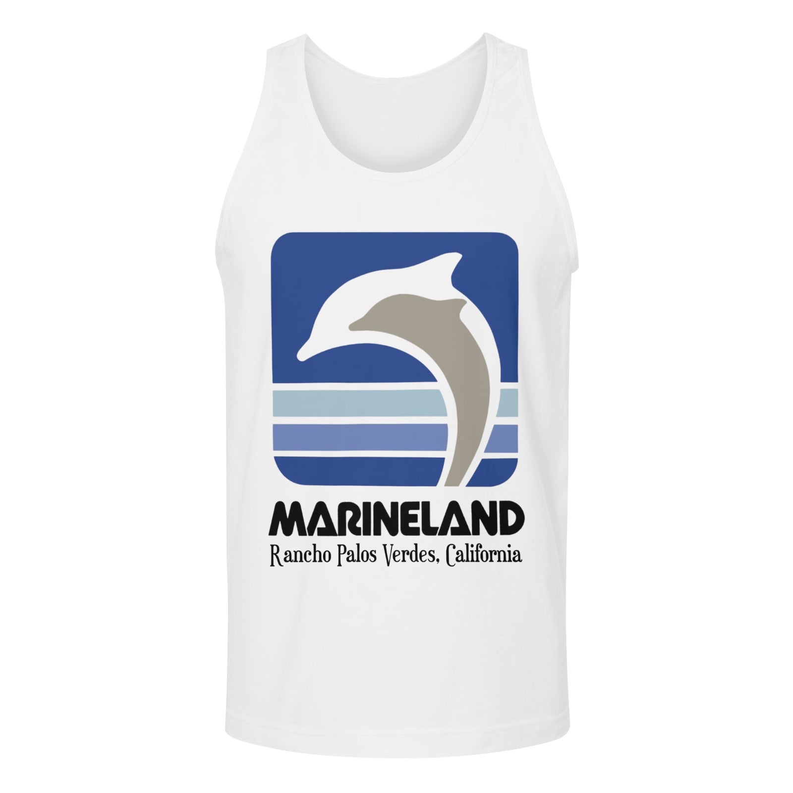 Marine Land Rancho Palos Verdes California Men's Tank Top Made in USA