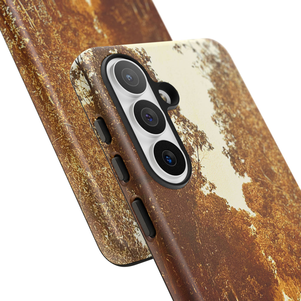 Phone Cases Manhattan Beach Rosecrans Ave Early 60's Tough Cases 90266 California, iPhone Samsung Google Pixel Protective Cover, Vintage
