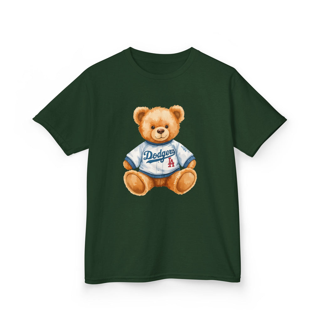 Teddy Bear Tee, Kids Baseball Shirt | Cute Plush Mascot