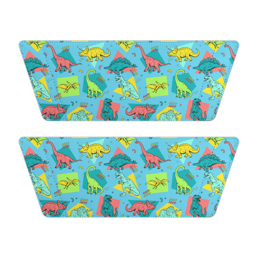 Colorful Cartoon Dinosaurs  Pattern Sandals | Youth Slide Sandals
