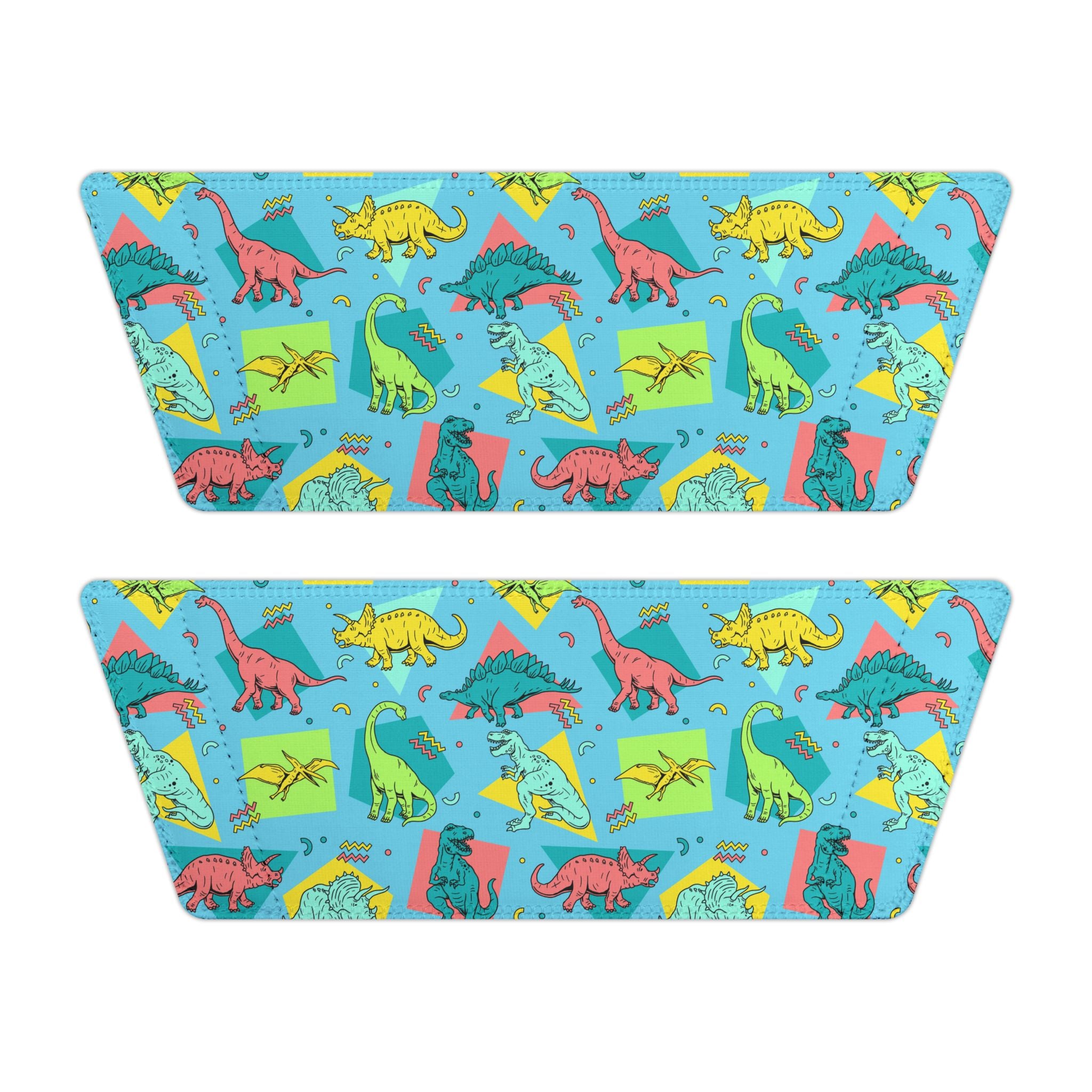 Colorful Cartoon Dinosaurs  Pattern Sandals | Youth Slide Sandals