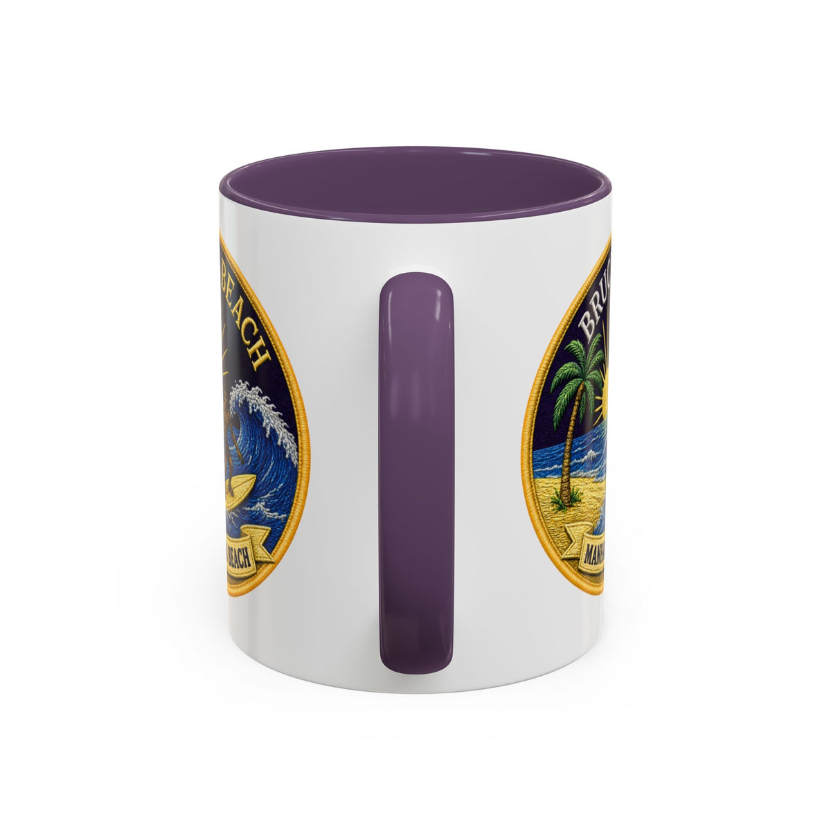 Manhattan Beach Surf Mug — Bruce’s Beach Coffee Cup (11/15oz Accent)