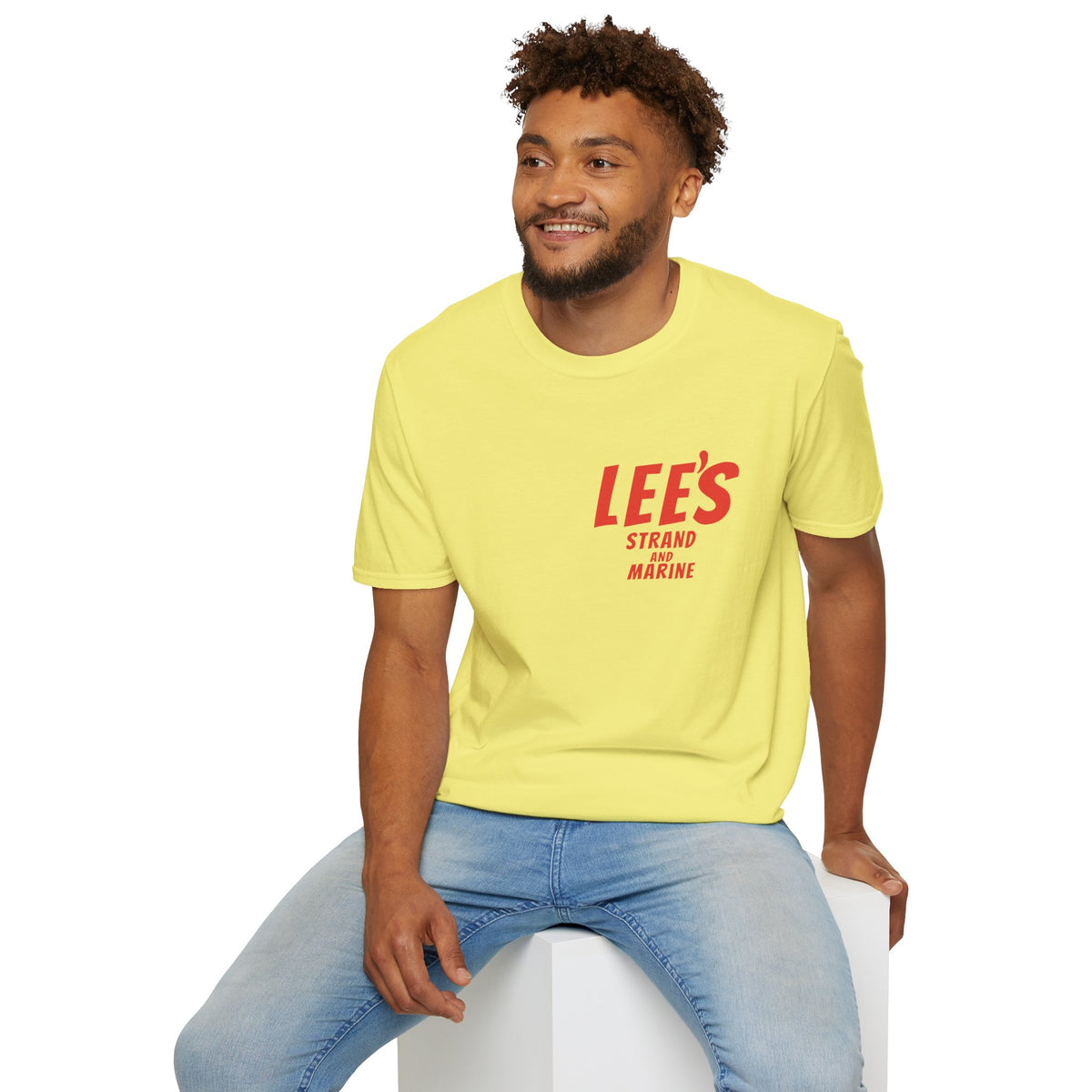 Greasy Lee's  Strand and Marine Old School T-Shirt | Manhattan Beach vintage surfer logo