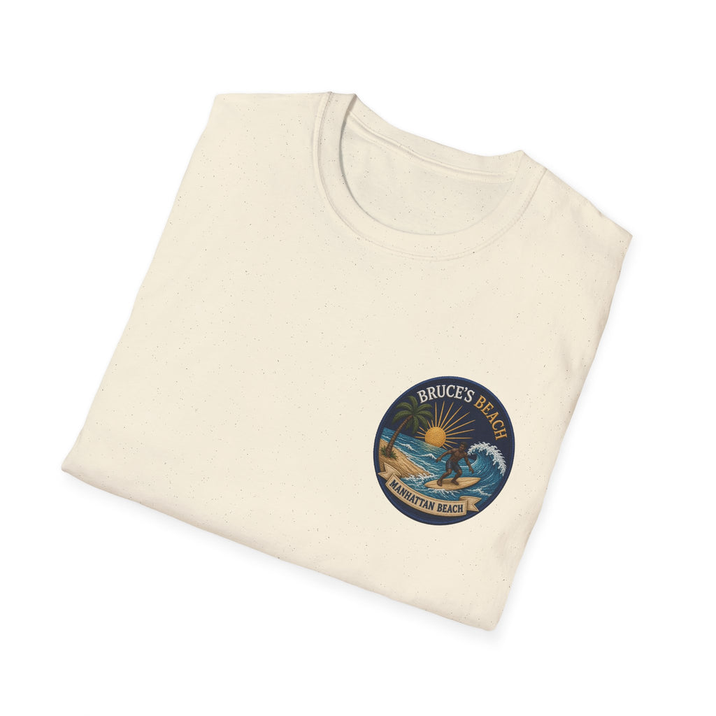 Bruce's Beach Manhattan Beach Surf Patch T-Shirt