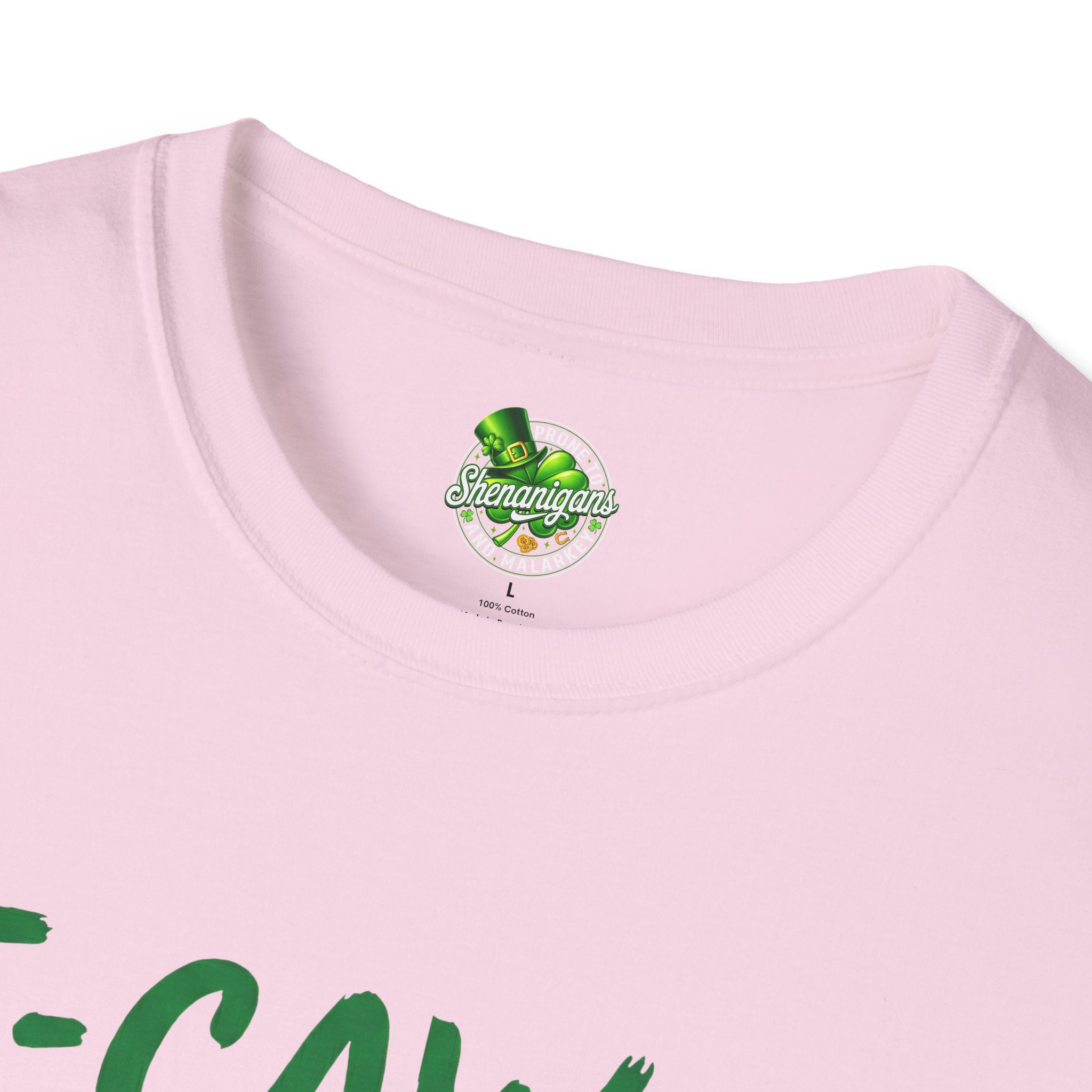 F-CAW-F Leprechaun Chicken T-Shirt | St. Patrick's Day Shamrock Tee