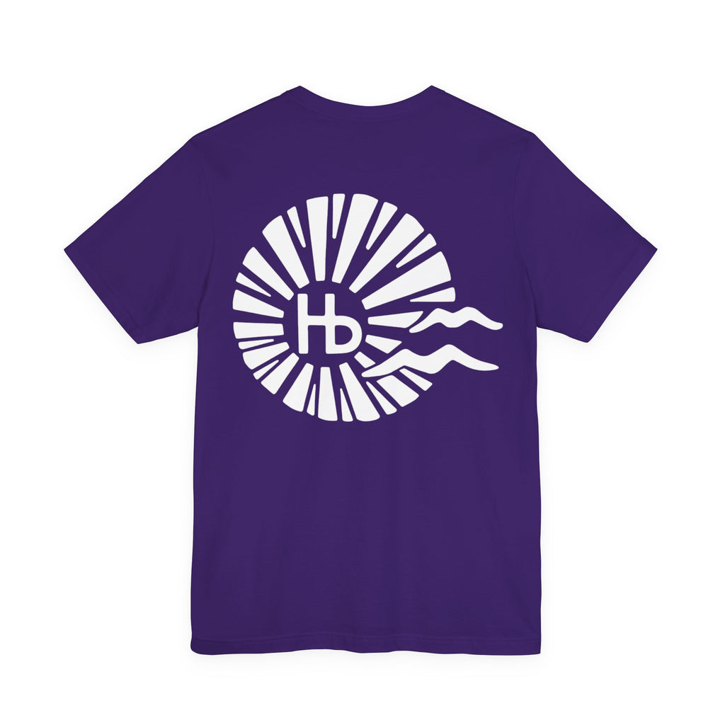 Hermosa Beach Tee — Colorful Front/Back Print Jersey T-Shirt