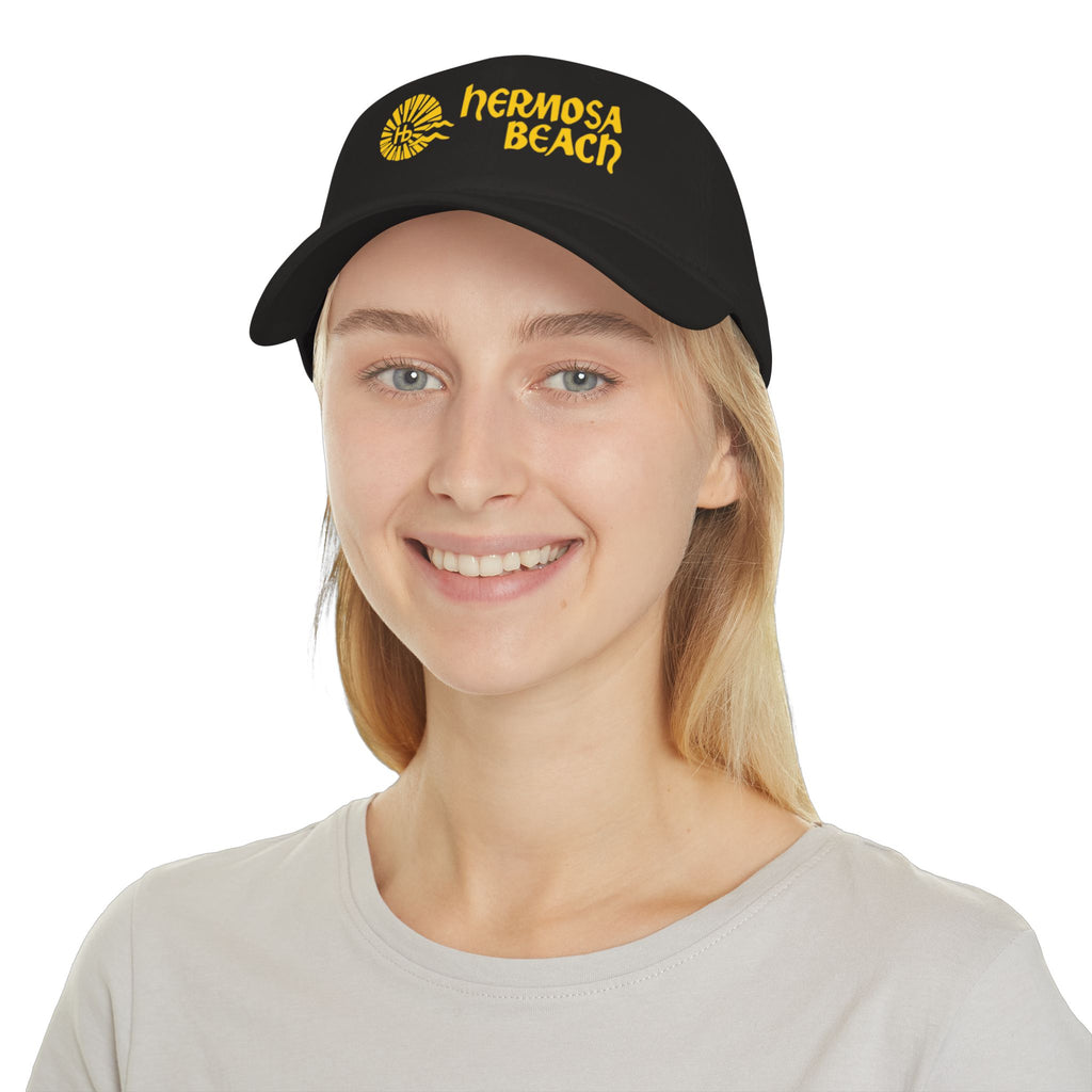 Hermosa Beach California / Low Profile Baseball Cap