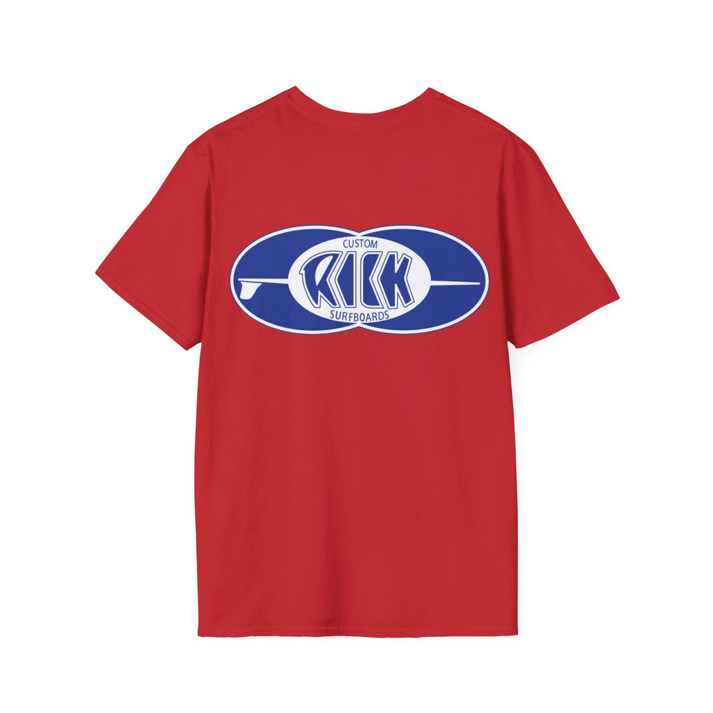 Rick Surfboards Graphic T-Shirt — Printed Front & Back (Multiple Colors)