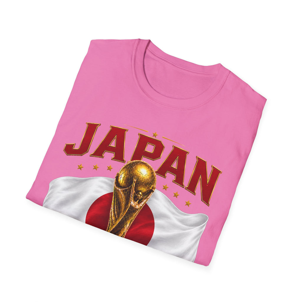 Japan 2026 World Cup T-Shirt — Golden Trophy Soccer Fan Tee