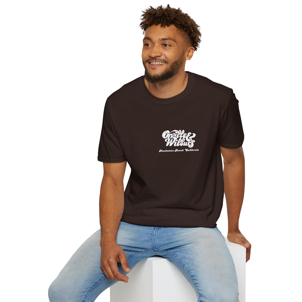 Orville and Wilburs Restaurant Manhattan Beach California - Old South Bay Mom and Dad T-Shirt