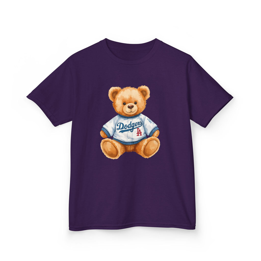 Teddy Bear Tee, Kids Baseball Shirt | Cute Plush Mascot