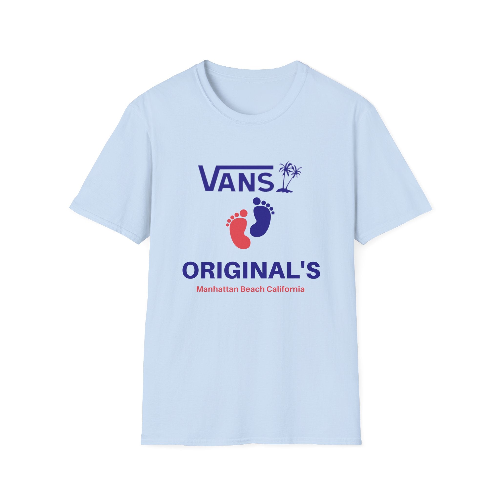 Sand Section - Manhattan Beach - California - Unisex Softstyle T-Shirt