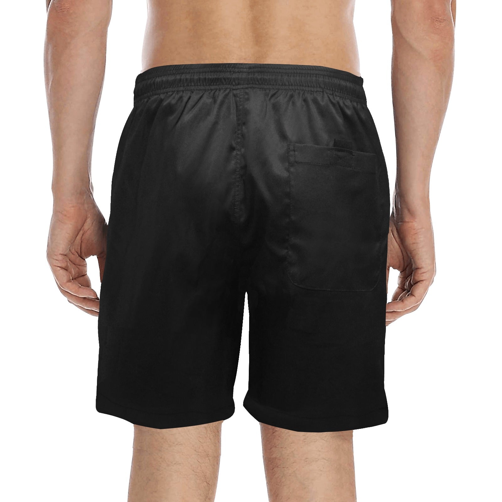 American Flag Celebration Men's Mid-Length Beach Shorts Free Shipping