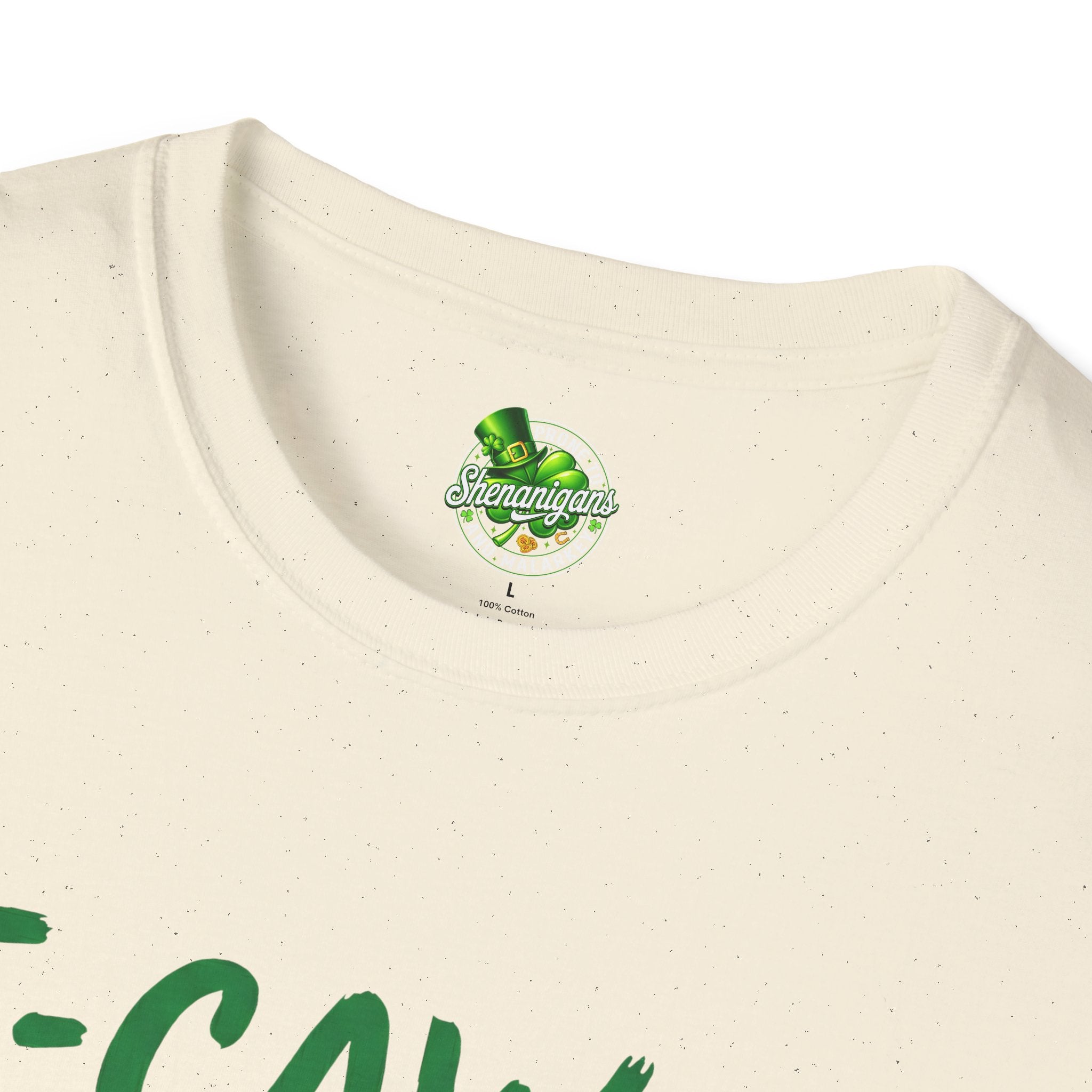 F-CAW-F Leprechaun Chicken T-Shirt | St. Patrick's Day Shamrock Tee
