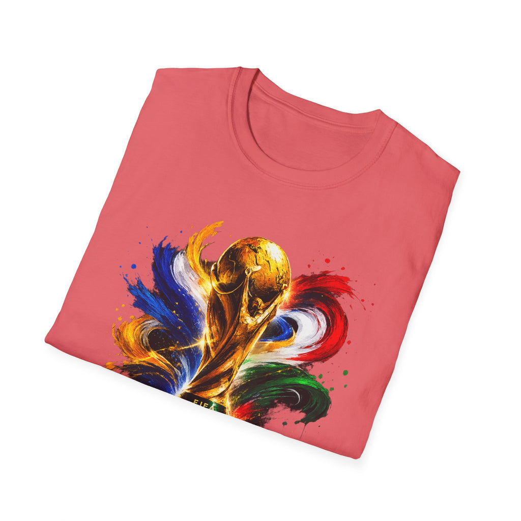 World Cup 2026 T-Shirt — Colorful FIFA Trophy Graphic