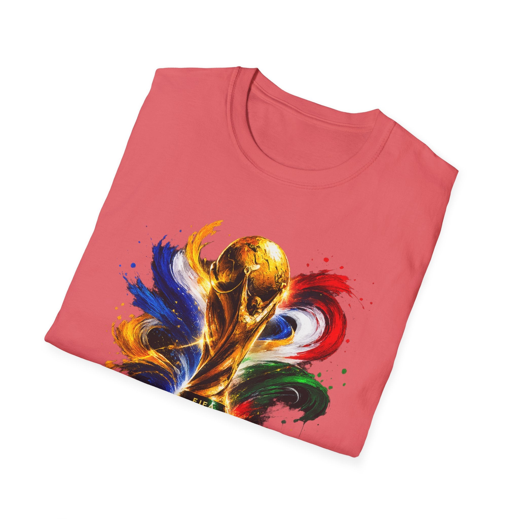 World Cup 2026 T-Shirt — Colorful FIFA Trophy Graphic