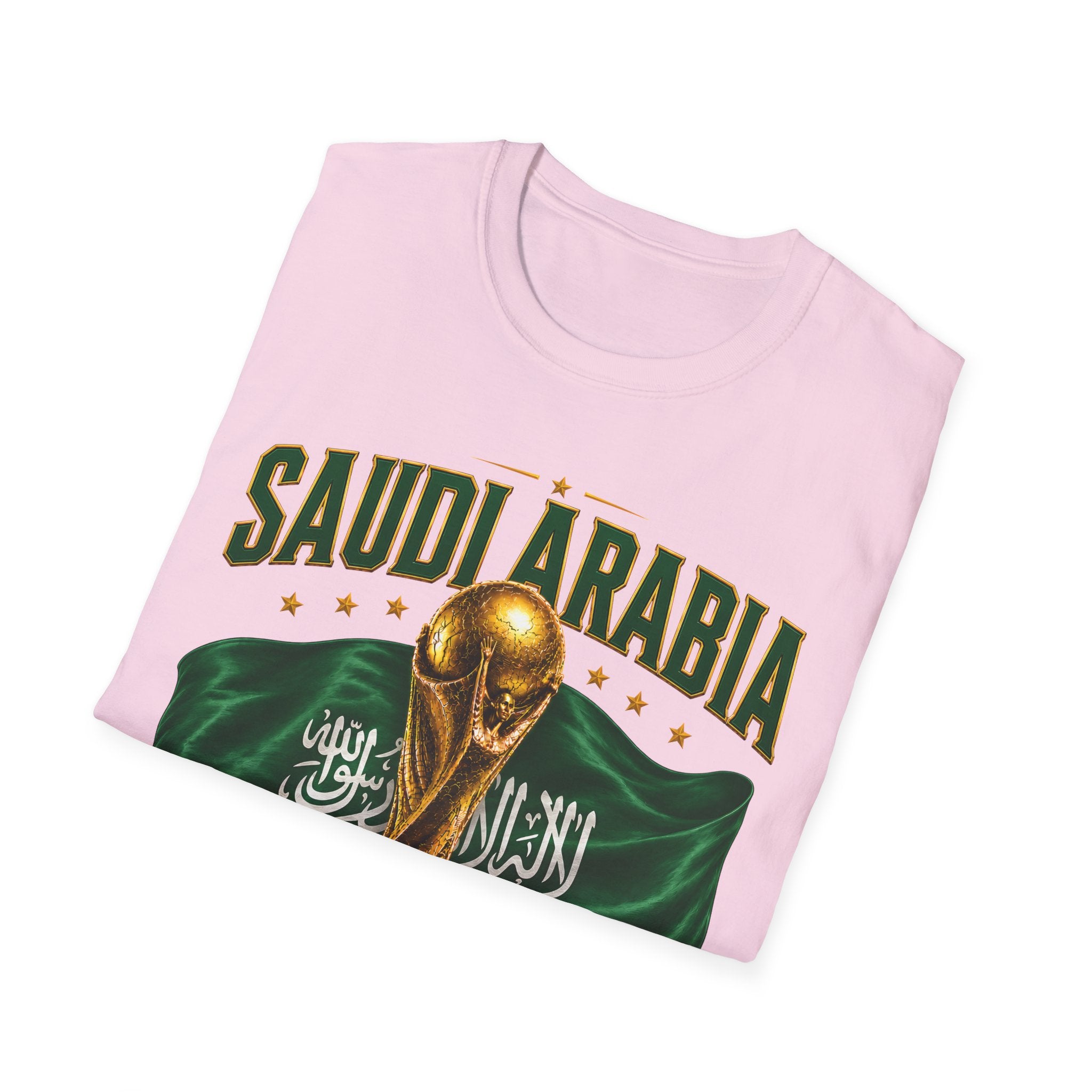 Saudi Arabia 2026 World Cup T-Shirt – Soccer Champion Trophy Design