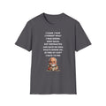 Funny Forgetful Grandpa Quote T-Shirt | I Got to Pee Coffee Cute Cartoon, Humorous Text Tee