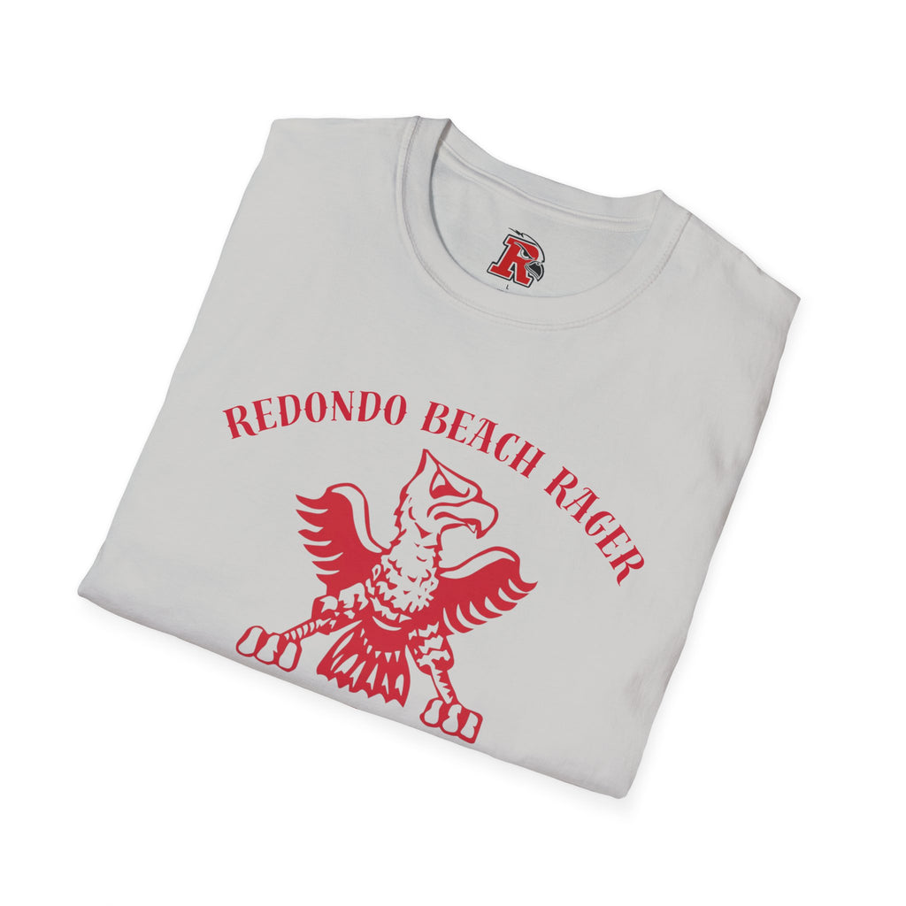 Redondo Beach Rager T-Shirt — Vintage School Spirit Graphic Tee - First Annual All Class Reunion 7-25-26 at Seaside Lagoon Redondo Beach